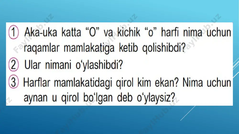 yozuvni kim ixtiro qilgan. 3-soat. - Page 3