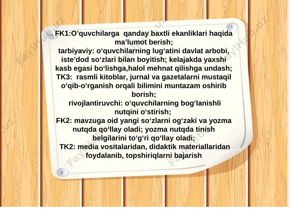 4-sinf tarbiya halollik mufavvaqiyat kaliti - Page 3