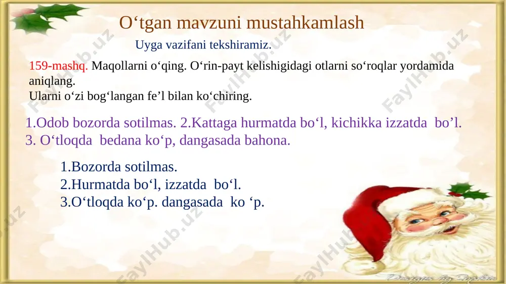 ona tili 4-sinf 160-161-mashqlar - Page 3