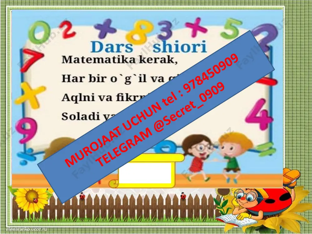 2_sinf_matematika_3_chorak_5_ga_ko'paytirish_va_bo'lish_proba - Page 3