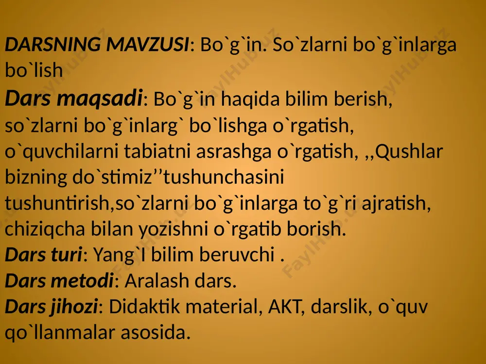 bo`g`in. so`zlarni bo`g`inlarga bo`lish 12 bet - Page 3