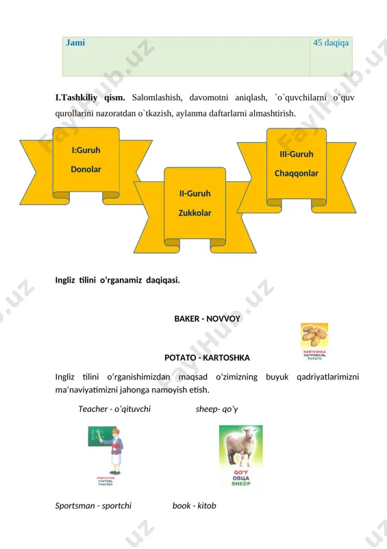 4 sinf matematika o'rta arifmetikni topish 1-chorak - Page 3