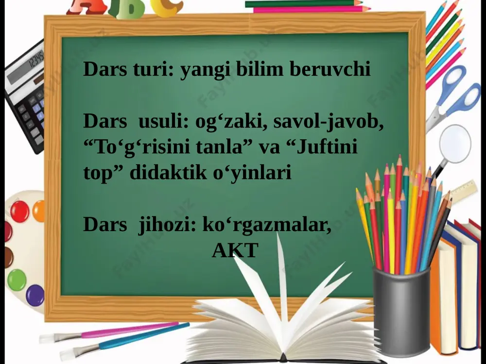 4-sinf ona tili 3-dars - Page 3