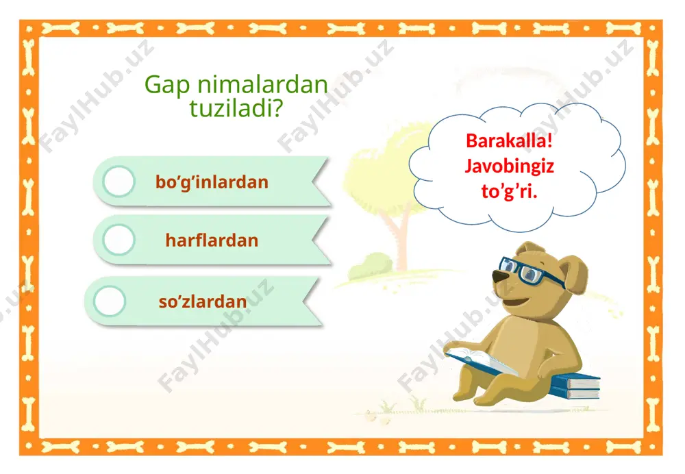 ona tilidan bilimlarimizni sinaymiz2-sinf - Page 3