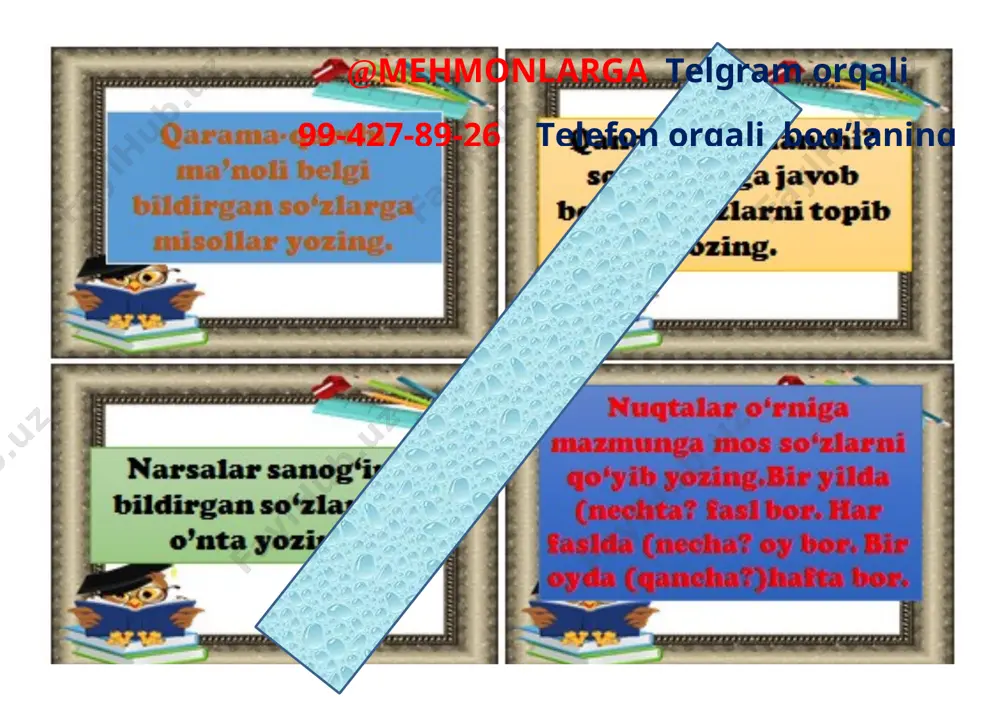 4-chorak 2-ssinf ona tili tarqatma 2021 - Page 3