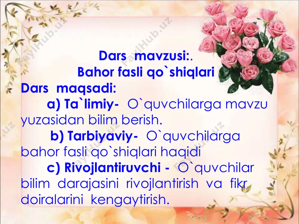 4_sinf_tasviriy_4-chorak bahor fasli qo'shiqlari - Page 3