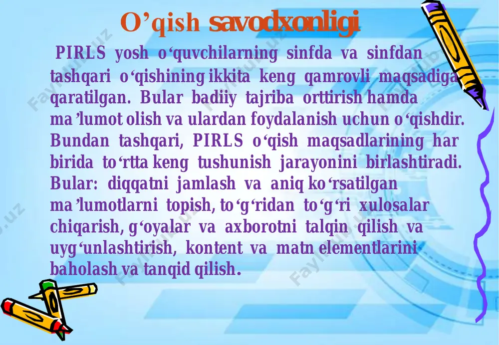 ‘riman, qo‘ylaringni qiyratgani kelyapman!» – deb jar solar ekan. holdan toygan bo‘ri yerga ag‘anabdi, o‘zining qorin- biqinini jahl bilan uqalay boshlabdi. jimjiloqqa nima .qaytanga undan battar avjiga chiqarmish: « ey, qo‘ychivonlar, chopinglar bu tomonga, meni savalanglar!». sho‘ponlar bo‘rining oldida hozir-u nozir bo‘libdi. bo‘rining esa dumini qisib qochib qolishdan boshqa iloji qolmabdi. hamma hayronmish. bu qanday sir bo‘ldi o‘zi? shunki qochib ketayotgan bo‘ri hadeb: « meni quvib yetinglar», – deb baqirarmish. bo‘ri bir amallab qutulishga qutulibdi-yu, lekin qornini hech narsa bilan to‘ydira olmabdi shunday qilib, bo‘ri qayerga bormasin jimjiloq hammani ogoh qilaveribdi. bo‘rining toqati toq bo‘libdi. ozib ketganidan eti borib ustixoniga yopishibdi. «endi nima qilsam ekan, o‘z boshimga falokatni sotib oldimku, qayga bormay, endi menga tinchlik yo‘q», – deb yig‘lamoqdan beri bo‘libdi. jimjiloq bo‘lsa sekingina uning qornidan: «toshmatga bor, qo‘ylari semiz boymatga bor, itlari qari! ermatga bor, qo‘ychivonlari uyquchi», – deb ovoz chiqarib qo‘yarmish! oxiri hiqillab yig‘lab: «gaplaringga kirib bo‘pman, undan …
