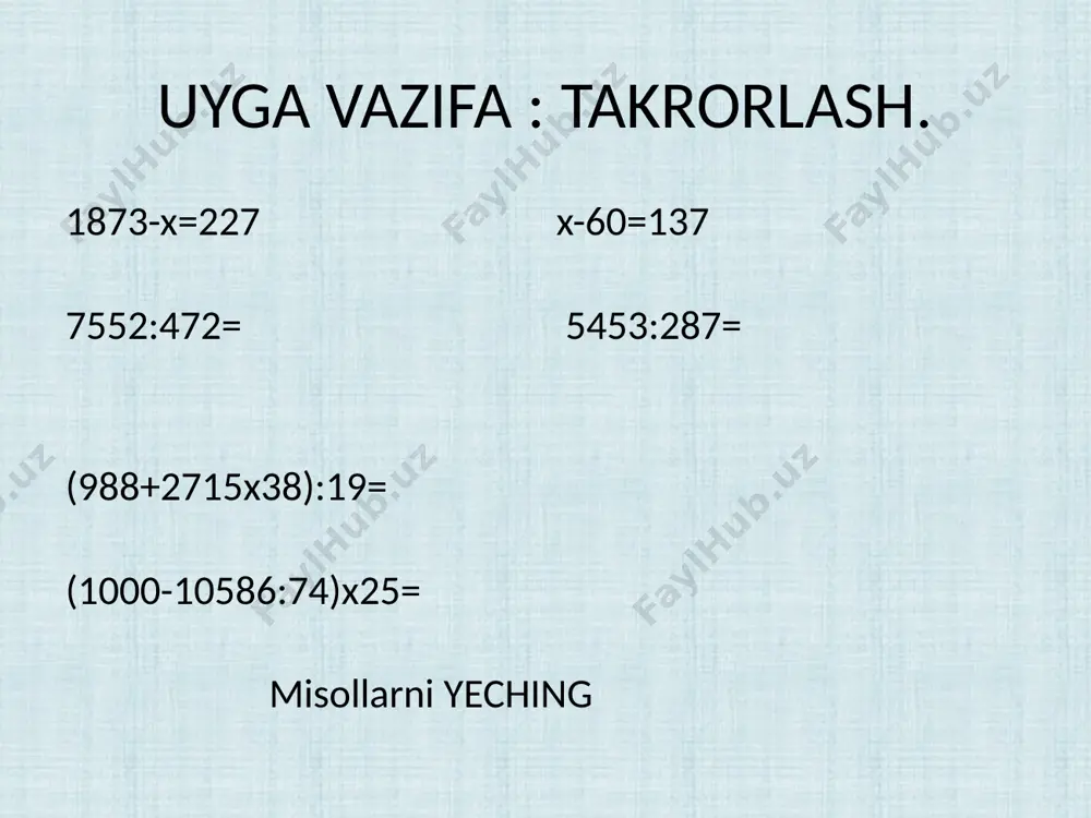 4-sinf matematika mavzu;takrorlash d.qayumova - Page 3