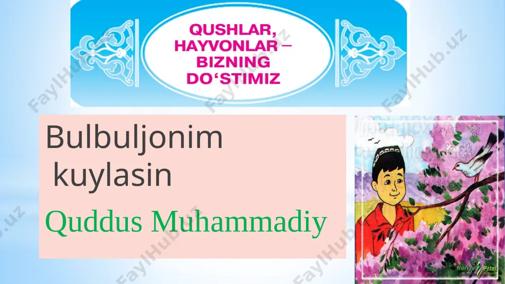 bulbuljonim kulasin 2-sinf o'qish - Page 3