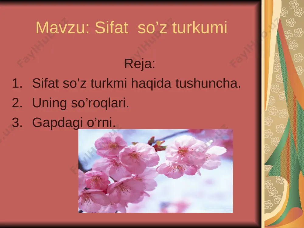 sifat so'z turkumi - Page 3