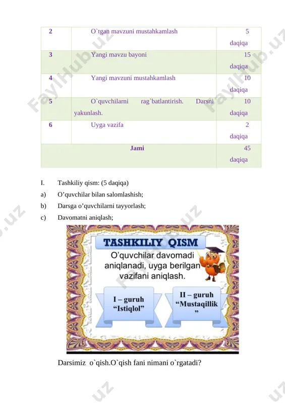 4 sinf o'qish mangulikka tatigulik kun 1-chorak - Page 3