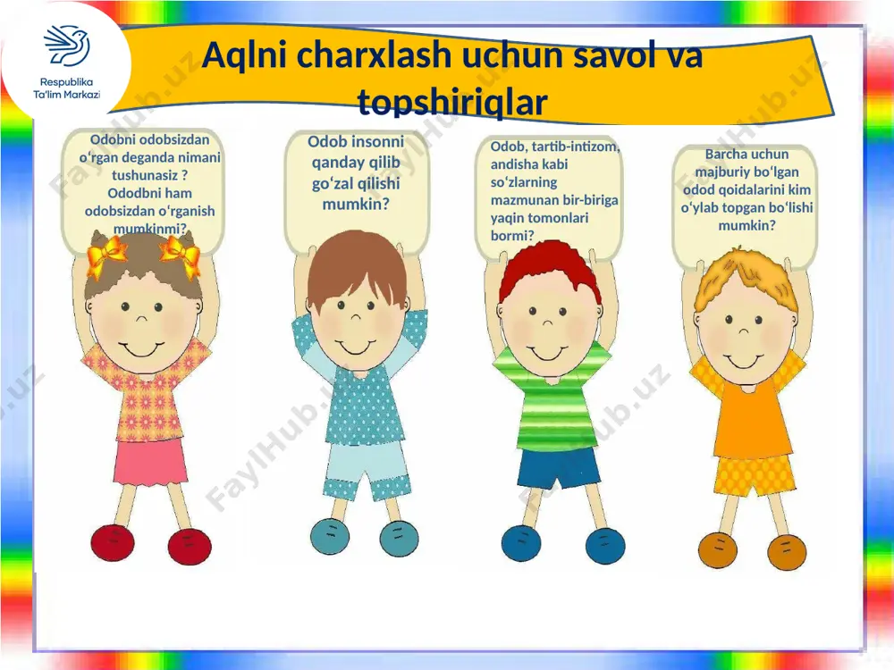tarbiya 4-sinf inson odobi bilan guzal - Page 3