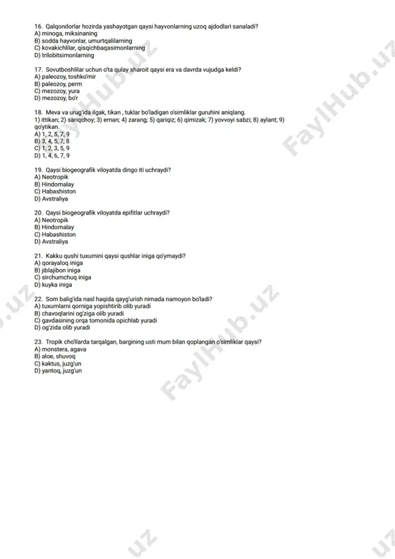 biologiya. @biologiya_testuz - Page 3