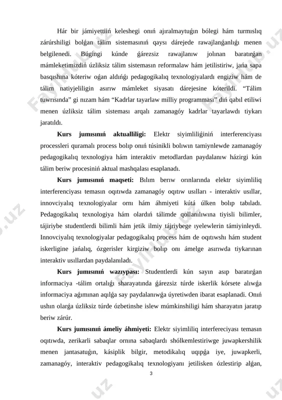 ’tkizgishtin’ betinde o’tkizgishtin’ ishindegi barlıq noqatlarında elektr maydanı nolge ten’ bolatug’ınday bolıp tarqaladı. usı jag’day tiykarında o’tkizgishtin’ potentsialı og’an berilgen zaryadtın’ mug’darına tuwrı proportsional degen juwmaq shıg’aramız. haqıykatında da zaryad mug’darının’ bazı bir shamag’a ko’beytiliwi o’tkizgishtin’ a’tirapındag’ı noqatlardag’ı elektr maydanının’ kerewliginin’ de tap sonday shamag’a o’siwin ju’zege keltiredi. usıg’an sa’ykes birlik zaryadtı sheksizlikten usı o’tkizgishke alıp kelgende islengen jumıs – potentsial da tap sonday shamag’a artadı. solay etip o’tkizgish ushın (a’lbette basqa o’tkizgishlerden u’lken qashıqlıqlarda jaylasqan o’tkizgish na’zerde tutılmaqta): [image: ] (1) potentsial menen zaryad mug’darı arasındag’ı proportsionallıq koeffitsienti o’tkizgishtin’ elektr sıyımlıg’ı (qısqa tu’rde tek sıyımlıg’ı) dep ataladı. (1)-an’latpadan [image: ] (2) ekenligine iye bolamız. solay etip o’tkizgishtin’ sıyımlıg’ı dep onın’ potentsialın bir birlikke arttıratug’ın zaryadtın’ mug’darın tu’sinedi ekenbiz. vakuumde koeffitsientinin’ ma’nisi o’tkizgishtin’ tek o’lshemleri menen formasınan g’ana g’a’rezli boladı. sonlıqtan (2)-formula menen anıqlang’an sıyımlıqtı basqa denelerden ayırıp alıng’an o’tkizgishtin’ sıyımlıg’ı dep ataymız. al bir tekli dielektrikte jaylasqan radiusı ge …
