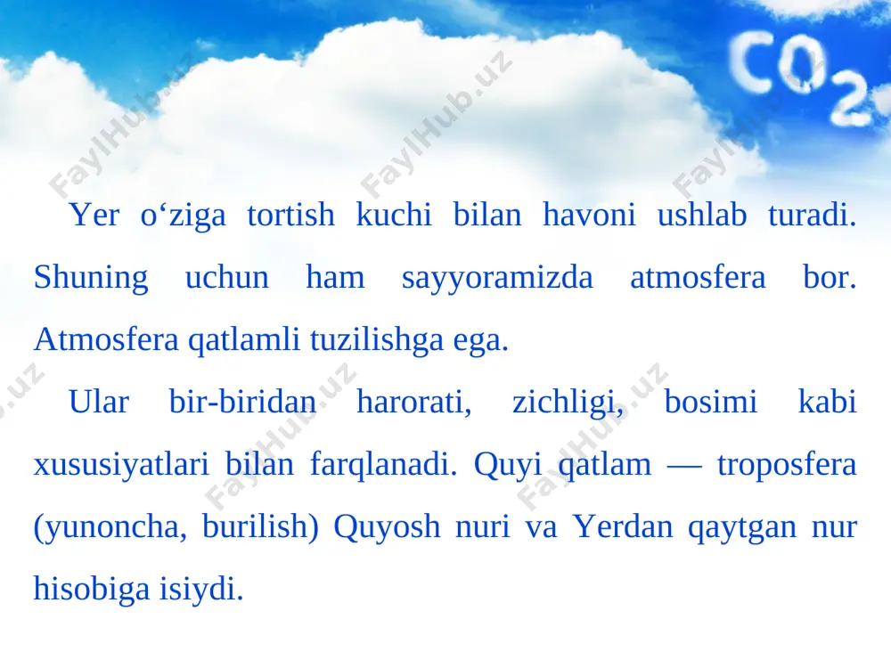 atmosfera. yerning iqlim mintaqalari 6-sinf - Page 4