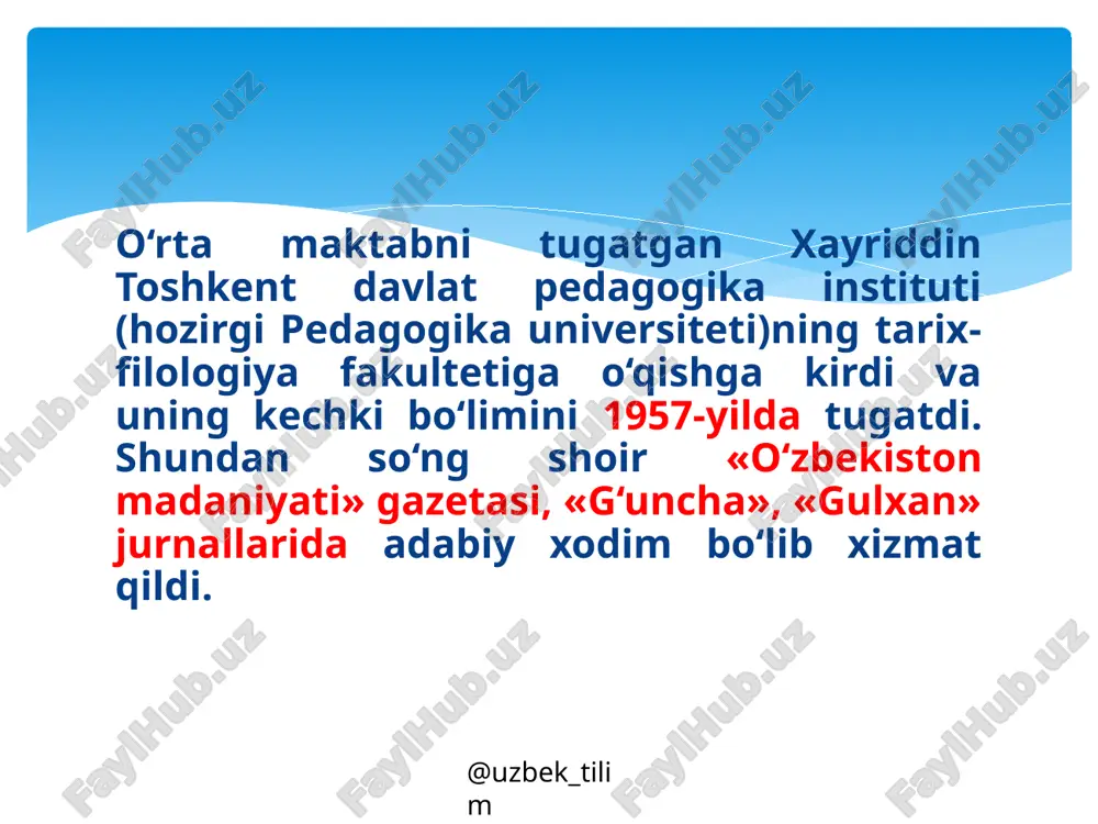 xayriddin saloh hayoti va ijodi: she’rlari - Page 4