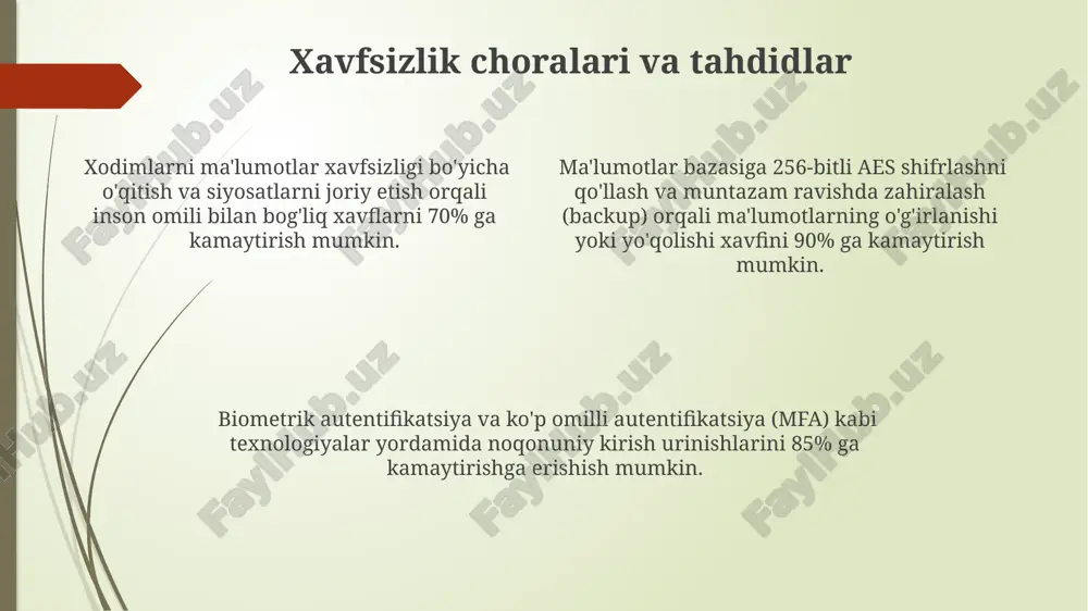 suv sathini malumotlarini maxsus qayta ishlash - Page 4