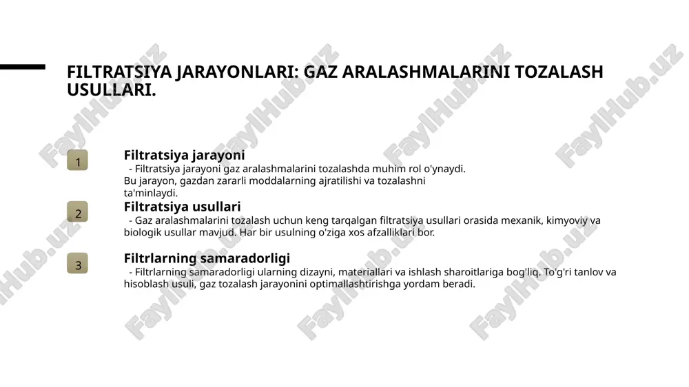 ariga qarshi kimyoviy barqarorlikka ega bo'lishi zarur. bu, moddalarning korroziyaga uchramasligini ta'minlaydi va uzoq muddatli ishlashini kafolatlaydi. filtr hisoblash usullari: nazariy va amaliy yondashuvlar. 1 teoretik asoslar - filtr hisoblash usullari, gaz aralashmalarini tozalash jarayonida nazariy asoslar va matematik modellarni qo'llash orqali amalga oshiriladi. 2 amaliy usullar - amaliy filtr hisoblash usullari, sanoat sharoitida mavjud bo'lgan real parametrlar va shartlarga asoslangan holda amalga oshirilishi muhimdir. 3 kompyuter simulyatsiyalari - zamonaviy kompyuter simulyatsiyalari, filtr dizaynini optimallashtirish va samaradorligini baholashda muhim rol o'ynaydi, nazariy va amaliy yondashuvlarni birlashtiradi. yengil filtrlar dizaynida kompyuter simulyatsiyalarining o'rni. 1 kompyuter simulyatsiyalari yengil filtrlar dizaynida kompyuter simulyatsiyalari, filtrning samaradorligini baholash va optimallashtirish uchun muhim vositadir. bu jarayon, turli parametrlarni sinab ko'rish imkonini beradi. 2 dizayn jarayonini tezlashtirish kompyuter simulyatsiyalari dizayn jarayonini tezlashtiradi, chunki u virtual muhitda filtrlarning turli xususiyatlarini tezda sinab ko'rish imkonini beradi. natijada vaqt va resurslar tejash mumkin. 3 qayta ishlash va tahlil simulyatsiyalar natijalarini …