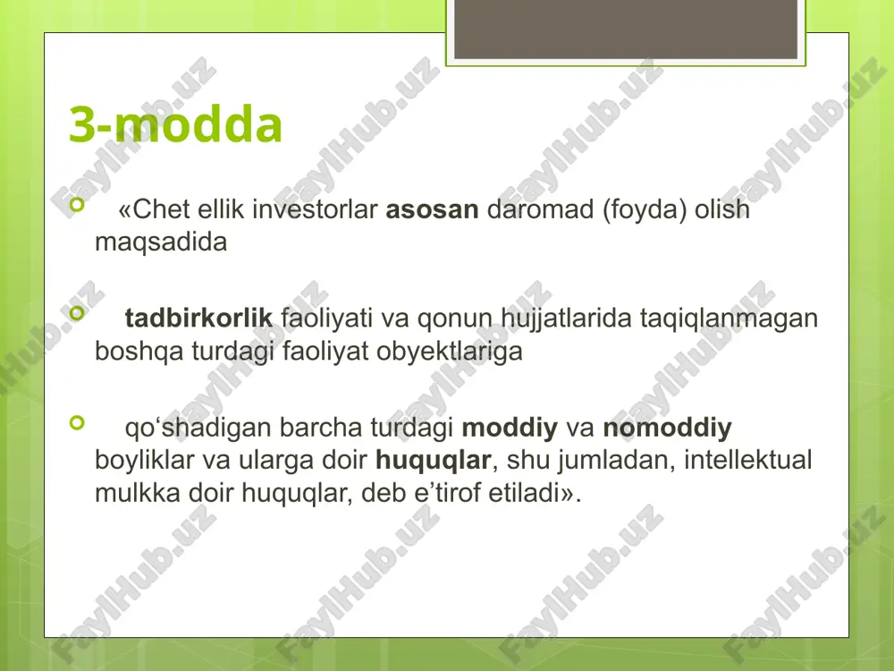 investitsiyalarni iqtisodiy oʻsishga ta’siri - Page 4
