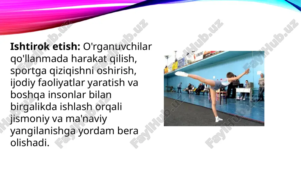 gimnastika darslarini tashkil qilish va o'tkazish - Page 4