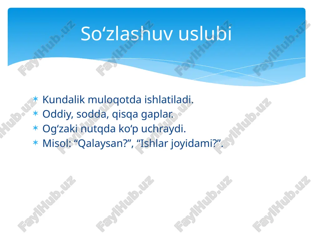 nutq uslubi larining xususiyatlari - Page 4
