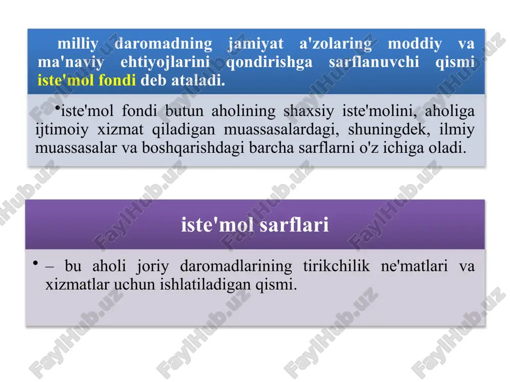 jamg'arma va investitsiya o'rtasidagi makroiqtisodiy muvozanatga erishish barqaror iqtisodiy o'sishning sharti hisoblanadi. biroq, bu muvozanatga erishish doimo oson kechavermaydi. bunga sabab investitsiya darajasi hamda jamg'arma darajasining boshqa-boshqa jarayon va holatlarga bog'liqligi hisoblanadi. investitsiya va jamg'arma o'rtasidagi muvozanatni ta'minlash borasida bir qator nazariy qarashlar farqlanadi. bu borada eng avvalo klassik iqtisodchilarning qarashlarini ko'rib chiqamiz. klassik iqtisodchilar nuqtai nazaridagi eng markaziy holat – bu ular tomonidan foiz stavkasining ham investitsiyaning, ham jamg'armaning funktsiyasi sifatida qaralishi hisoblanadi oleobject1.bin image1.wmf oleobject2.bin image2.wmf oleobject3.bin image3.wmf oleobject4.bin image4.wmf oleobject5.bin image5.wmf oleobject6.bin image6.wmf oleobject7.bin image7.wmf oleobject8.bin image8.wmf oleobject9.bin image9.wmf s c y + = ) ( y f c = y s xajmi daromad sof xajmi sarflari iste'mol m u i = = ( y s xajmi daromad sof xajmi jamgarma m u j = = ( 0 , 1 = + m u j m u i ( ( uzgarish i daromaddag sof uzgarish gi iste'molda …