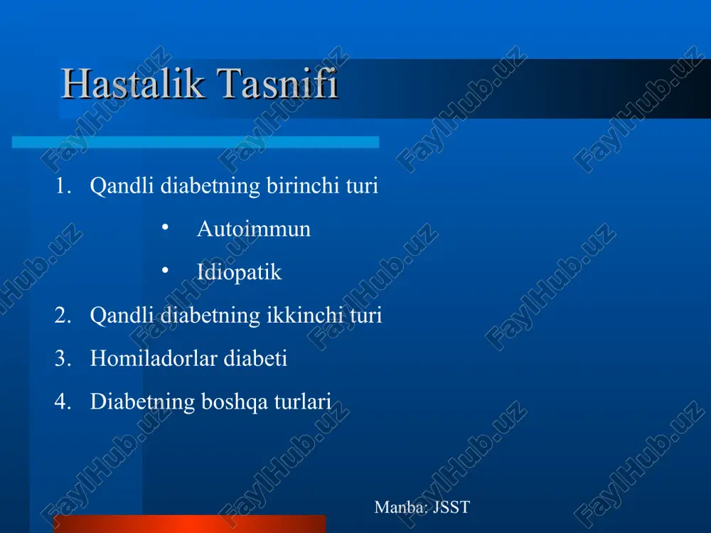 qandli diabet: etiopatogenez, klinika va davosi - Page 4