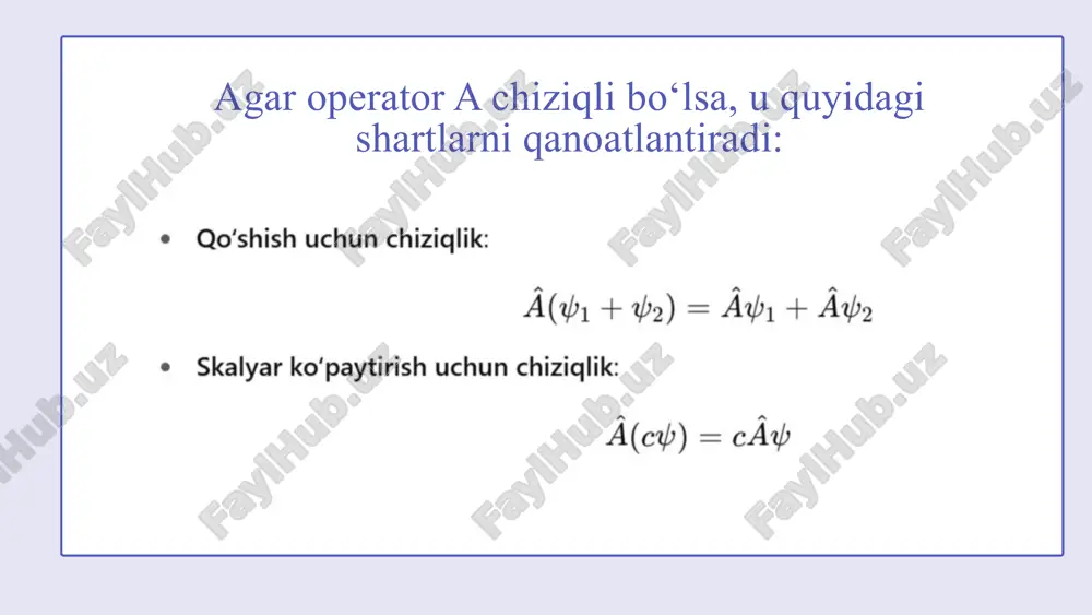 chiziqli operatorlar - Page 4