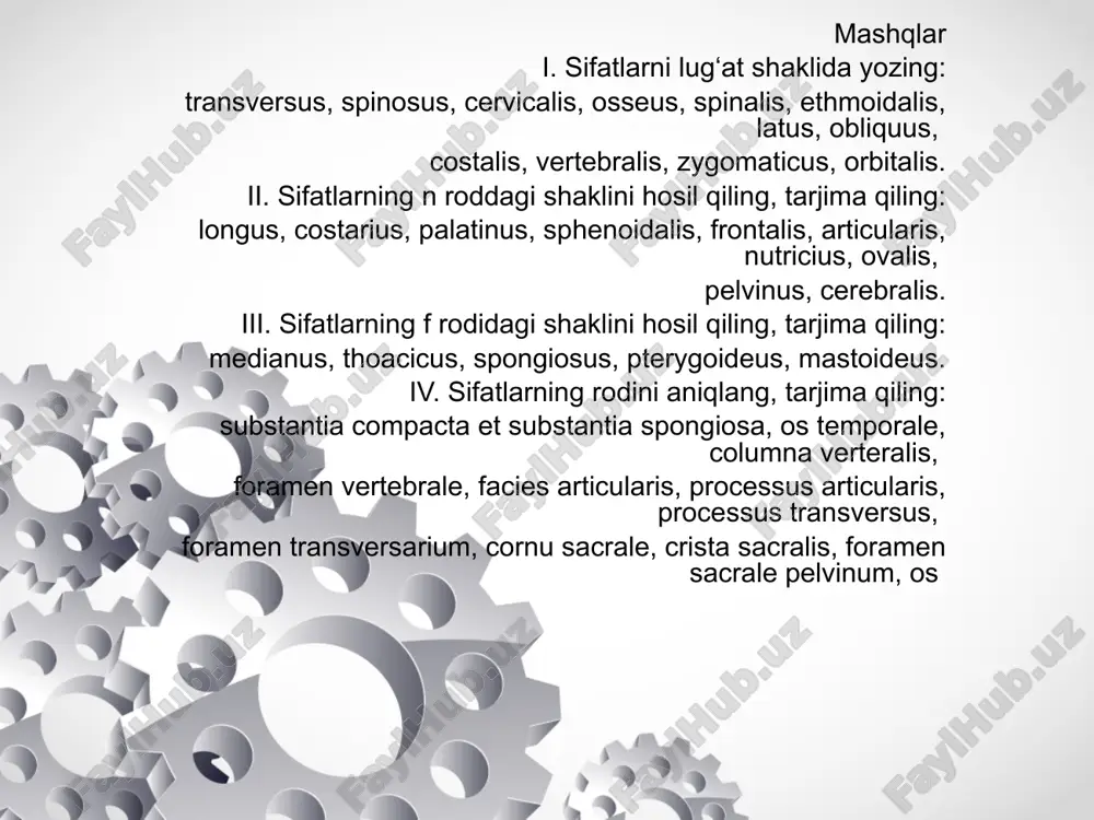 lotin tilidan grammatik kategoriyalar mavzusiga pptx - Page 4