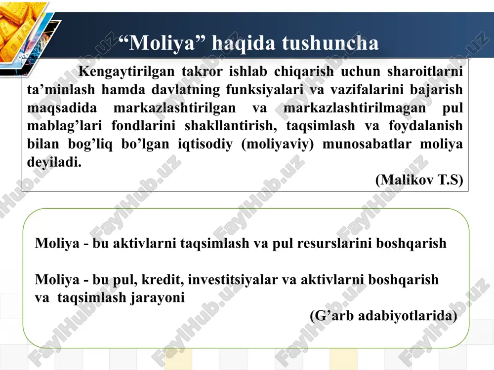 moliya asoslari - Page 4