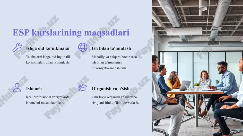 esp kurslarining maqsad va mazmuni - Page 4