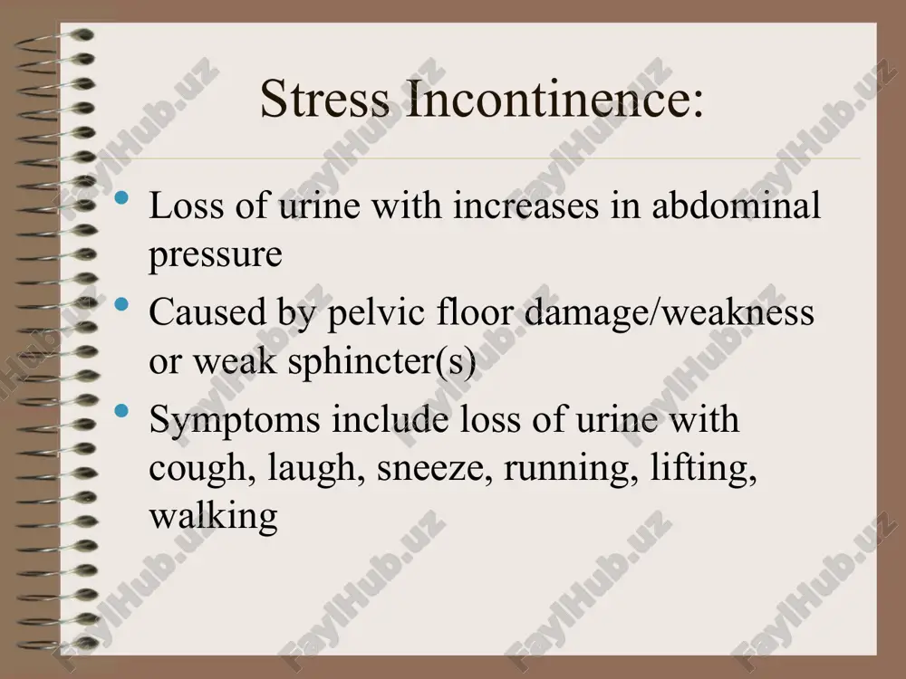 urinary incontinence - Page 4