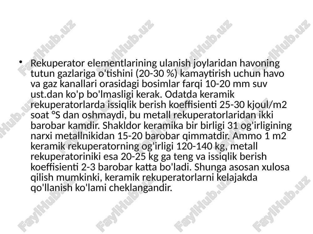 rekuperativ sanoat pechlari - Page 4