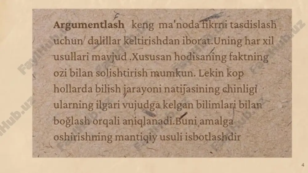 argumintatsiya tushunchasi - Page 4