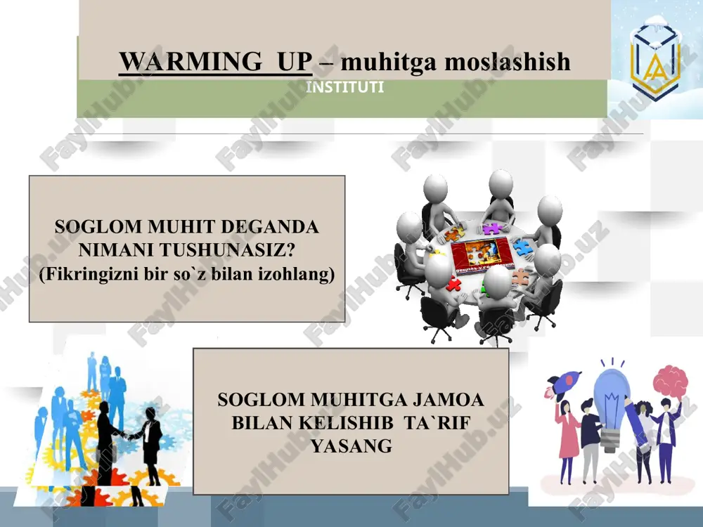 jamoada sog`lom muhitni tashkil etish va ahil jamoani shakllantirish usullari - Page 4