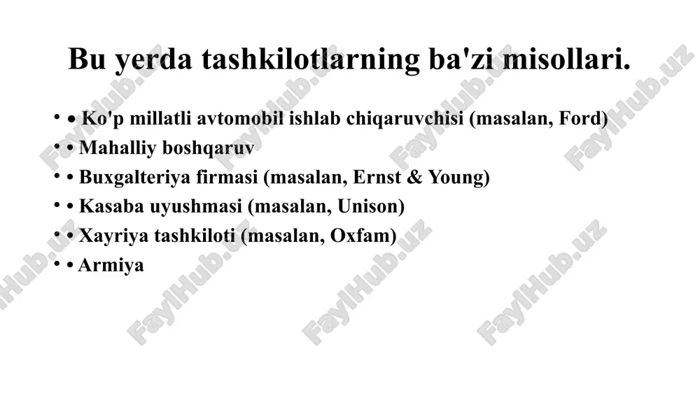 uchun o'zlarining maxsus ko'nikmalari yoki tajribalarini kengash muhokamalarida baham ko'rishadi. mas'uliyati cheklangan jamiyatlarning turlari buyuk britaniyada mas'uliyati cheklangan jamiyatlar ikki xil bo'ladi: xususiy cheklangan kompaniyalar (masalan, x limited) va ochiq savdoga qo'yilgan cheklangan jamiyatlar (masalan, x plc). ular quyidagi tarzda farqlanadi. (a) aksiyadorlar soni. aksariyat xususiy kompaniyalar kichik miqdordagi aktsiyadorlarga tegishli. ommaviy kompaniyalar esa odatda investorlarning kengroq segmentiga tegishli. (b) aktsiyalarni o'tkazish qobiliyati. ommaviy jamiyatlarning aktsiyalari keng ommaga taklif qilinishi mumkin. amalda, bu ularning birjada sotilishi mumkinligini anglatadi. boshqa tomondan, xususiy kompaniyalarning aktsiyalari kamdan-kam hollarda aktsiyadorlarning roziligisiz uchinchi tomonga o'tkazilishi mumkin. (c) aktsiyadorlar sifatida direktorlar. xususiy mas'uliyatli jamiyat direktorlari ochiq kompaniya direktorlariga qaraganda kompaniya aktsiyalarining muhim qismiga egalik qilish ehtimoli ko'proq. d) kapital manbai (i) xususiy kompaniyaning ustav kapitali odatda uchta manbadan ta'minlanadi. (1) muassis yoki asoschi (2) ta'sischi yoki ish beruvchining biznes sheriklari (3) venchur kapitalistlar (ii) bundan tashqari, ommaviy kompaniyaning ustav kapitali to'g'ridan-to'g'ri jamoatchilikdan yoki tan olingan bozorlarda …