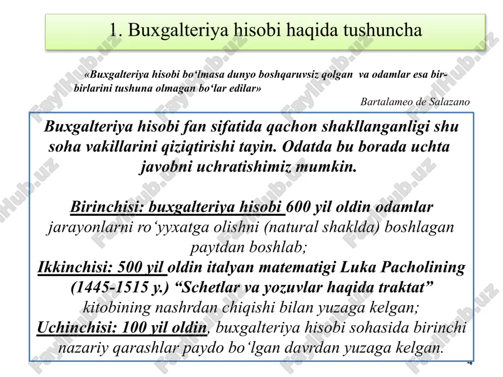 ) hisobda korxonalarda ishlab chiqarishni tezkor boshqarish maqsadlarida yuritiladi. statistik hisob miqdor ko‘rsatkichlarida ifodalanadigan ijtimoiy ommaviy hodisalarni sifat jihatdan tavsiflab, kuzatish va aks ettirish hamda jamiyat taraqqiyoti qonuniyatlarini o‘rganish tizimidir. iqtisodiyotni boshqarish uchun zarur bo‘lgan ma’lumotlarni yig‘ish, statistik tahlil qilish va axborotdan foydalanuvchilarga o‘z vaqtida taqdim etish statistik hisobning asosiy vazifasidir. statistik hisobda jamiyatimizda yuz berayotgan ijtimoiy–iqtisodiy, siyosiy hodisalarni o‘rganish va nazorat qilish, ular to‘g‘risidagi ma'lumotlarni yig‘ish hamda qayta ishlash tizimidan iborat operativ hisob turli-tuman xo‘jalik xodisalarni o‘z ichiga olib, asosan ishlab chiqarish - texnika xususiyatidagi ko‘rsatkichlar bilan taʼminlaydi. u mahsulot ishlab chiqarish bo‘yicha topshiriqlarning bajarilayotganligi, xarajatlar normativlaridan kundalik chetga chiqishlar, ish kuchidan foydalanish va asbob-uskunalarning yuklanganlik darajasi, shartnomalarga rioya qilinishi - mol yetkazib beruvchilar va xaridorlar bilan tuzilgan kontraktlarning bajarshshshi haqidagi maʼlumotlar bilan taʼminlaydi. operativ hisobda o‘lchovlarning hamma turlari - moddiy, mehnat va qiymat o‘lchovlaridan foydalaniladi. operativ hisob korxonaning har xil bo‘linmalari - bo‘limlari, sexlari, omborlari va hokazolar tomonidan …