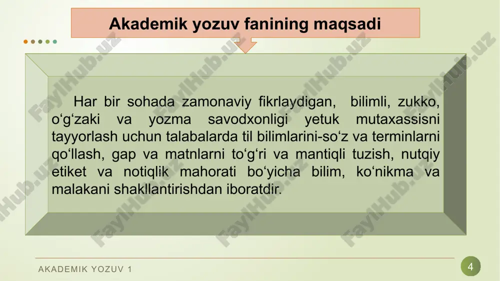 akademik yozuv va axborot - Page 4
