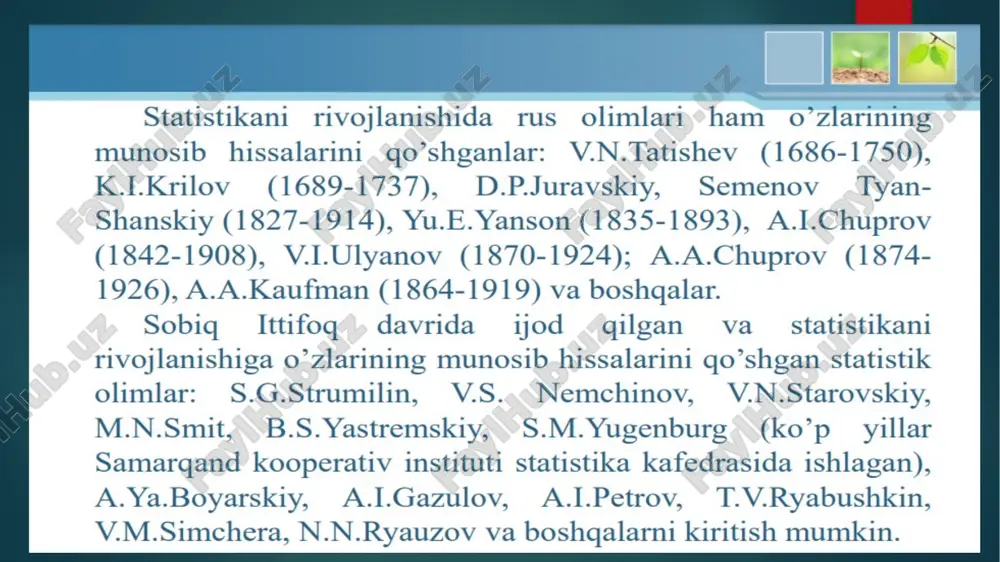 statistika fanining predmeti va usullari - Page 4