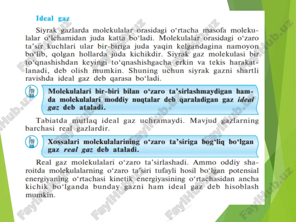 molekulyar kinetik nazariya va statistik fizik asoslari - Page 4