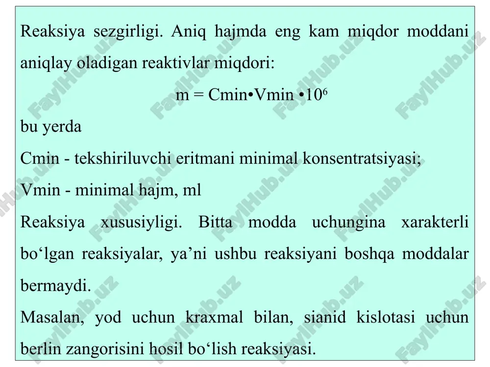 bo‘ldi. 4.ub-spektrlari: kofeinni 0,1 m xlorid kislotadagi eritmasi 273 nm (ε=504) to‘lqin uzunligida maksimal nur yutadi. 5. iq- spektrlari. (kbr disk) kofein 658, 1698, 747, 1548, 1242, 760 cm−1 ga teng spektrlar hosil qiladi 6. mass spektrlari: 194, 109, 55, 67, 82, 195, 42, 110. m/z cho‘qqilar hosil bo‘ladi. miqdorini aniqlash: 1. ub spektri asosida spektrofotometrik aniqlanadi. 2. gsx va yussx usullarida. teobromin kimyoviy nomi: 3,7-digidro–3,7–dimetill–1h-purin–2,6–dion yoki 3,7-dimetilksantin lotincha nomi: theobrominum xalqaro nomi: teobromin tabiati: kuchsiz asos cas kodi: 83–67–0 suyuqlanish harorati: 290-295 os sinonimlari: 3,7-dimethylxanthine; santheose; theobrominum va boshq… tasnifi: hidsiz, achchiq ta’mli, oq kristall kukun, eruvchanligi: xloroformda (1:6000), etanolda (1:2220), suvda (1:2000), efirda, ssl4 da, benzinda qiyin eriydi, suyul. kislota va ishqorlada eriydi. qo‘llanilishi va toksikologik ahamiyati. teobromin yurak faoliyatini stimullovchi ta’sir etib, yurak vena tomirlarini va bronx muskullarini kengaytiradi, diurezni kuchaytiradi. kofeinga nisbatan markaziy nerv sistemasini kuchsizroq qo‘zg‘otadi. miya qon tomirlarini spazmida, surunkali yurak xastaligida qo‘llaniladi. metobolizmi. …