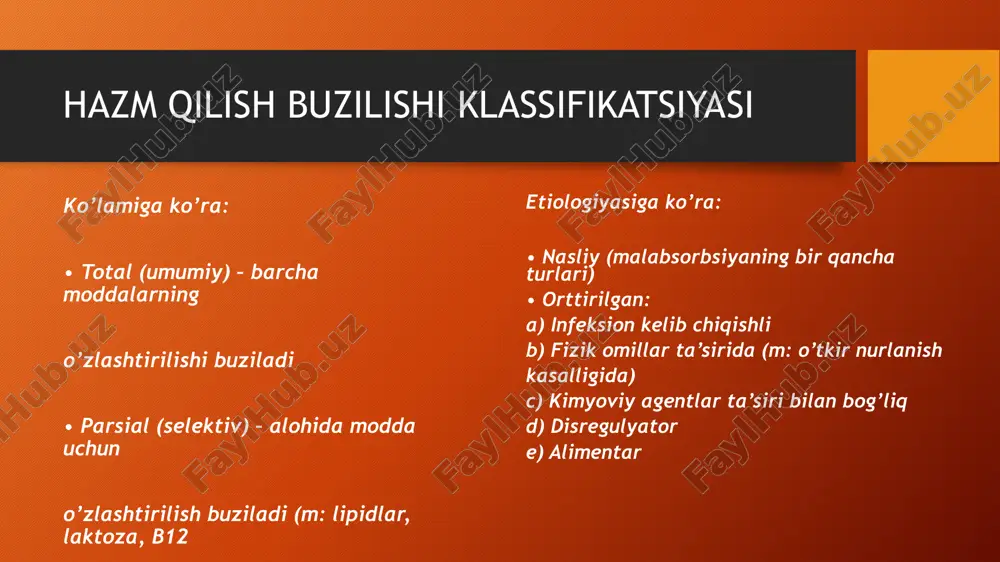 hazm qilish buzilishi klassifikatsiyasi - Page 4
