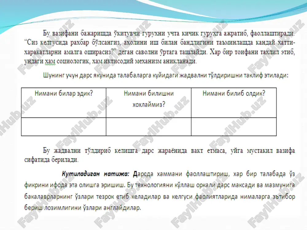 axolini ish bilan ta'minlash va ishsizlik - Page 4