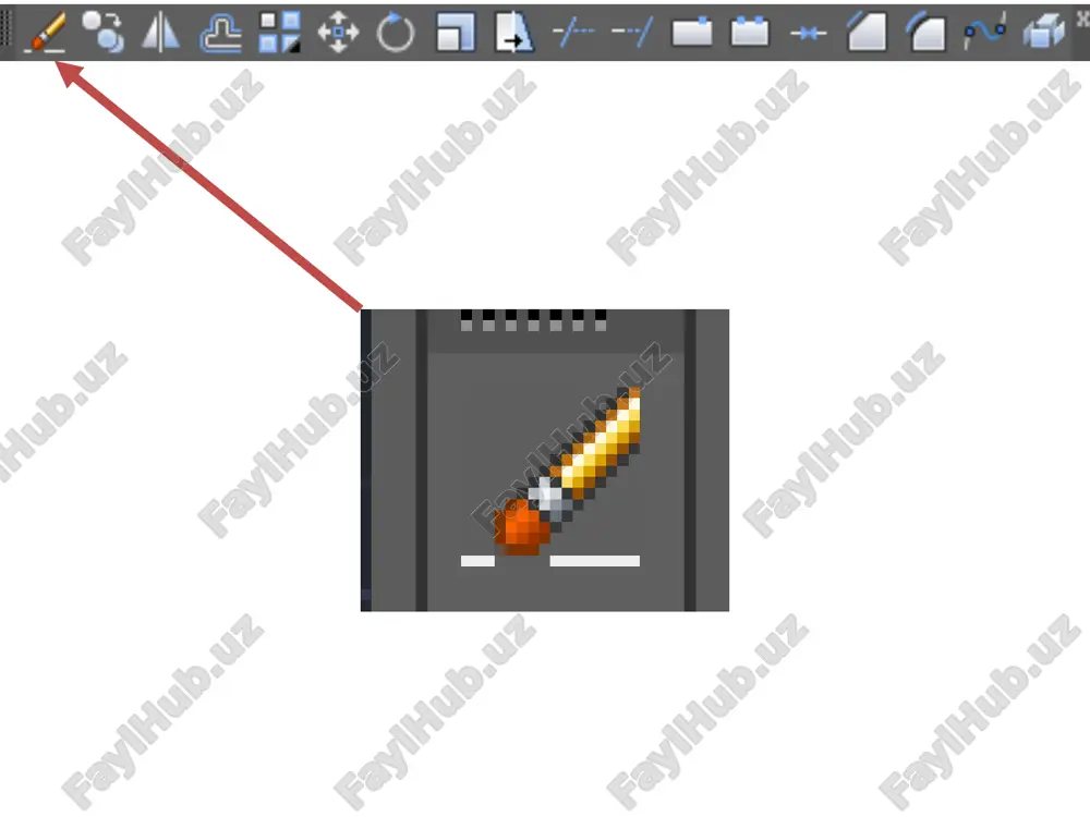 auto cad dasturida modify panelidagi buyruqlarning vazifalari va ulardan foydalanish - Page 4