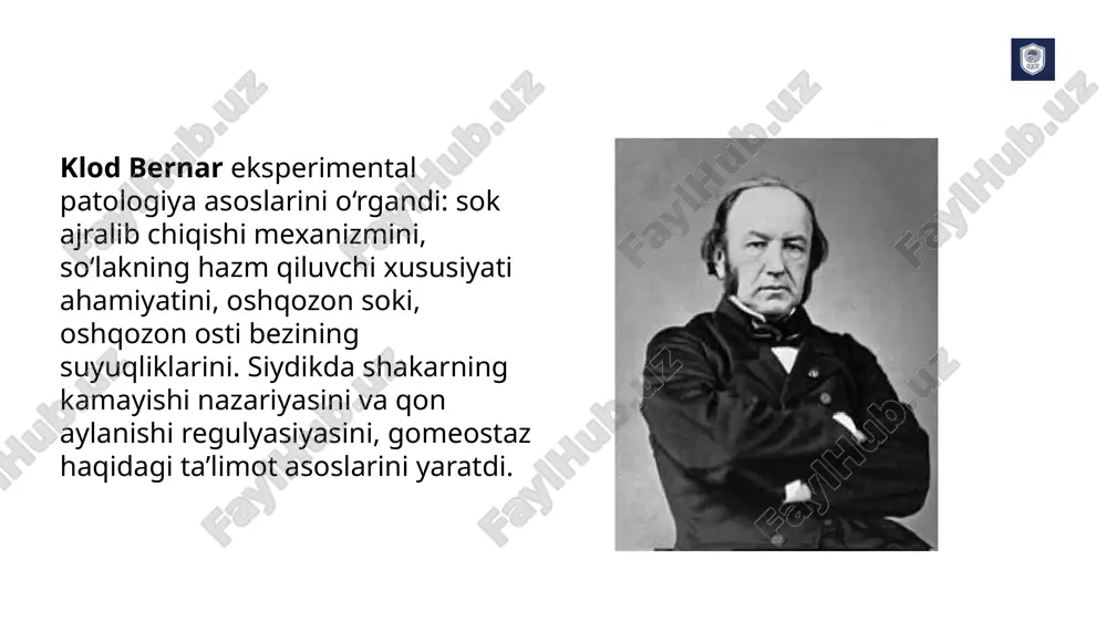 h maqsadida qo‘lni xlor aralashmasi bilan dezenfeksiya qilish taklif etilgan. natija yomon bo‘lmadi: o‘lim holati asta-sekin kamaya boshladi. 1855 yilda olim professornomzodini oldi va budapesht universitetida kafedraga boshchilik qiladi. u o‘zining profilaktik usulini amaliyotga kiritish uchun kurash olib bordi. jozef lister - mashhur angliyalik xirurg, antiseptik yo‘nalishni yaratgan. olim birinchi bo‘lib, operatsion yaralarning infeksiya bilan zararlanishi ilmiy asoslab berdi va xirurgik infeksiyalarga qarshi kurashish chora-tadbirlarini ishlab chiqdi. jarroh qo‘llarini tozalash uchun karbolik kislotadan tashqari, jarrohlik asboblari bilan birgalikda jarrohlik operasiyasi vaqtida karbonat kislotasini operatsiya xonasiga havoga purkashni taklif qildi (bu yerda mikroorganizmlarning yo‘q bo‘lib ketishini hisobga olib) “karbolik purkashni” taklif etdi. operatsion yara tikilgandan yoki tamponada qilingandan so‘ng, uch qavatli karbolizillangan paxta yoki bint bilan yopib qo‘yilgan. lister usuli xirurgik operasiyalardan keying o‘lim holatlarini kamayishiga olib keldi. tibbiyotda qon quyish oldingi zamonlardan beri muammo bo‘lib kelgan, qon qo‘yish texnikasi ishlab chiqilmaganligi sababli o‘lim holatlari (qon olgan patsientlar ichida) ko‘p bo'lgan. …
