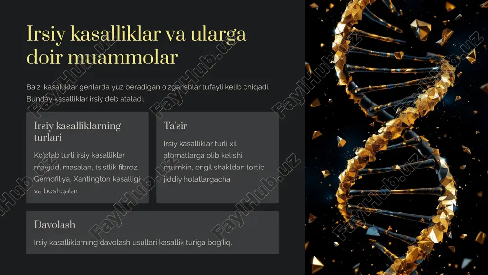 genetika va inson salomatligi - Page 4