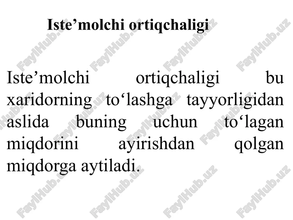 iste’molchilar, ishlab chiqaruvchilar va bozorlar samaradorligi - Page 4