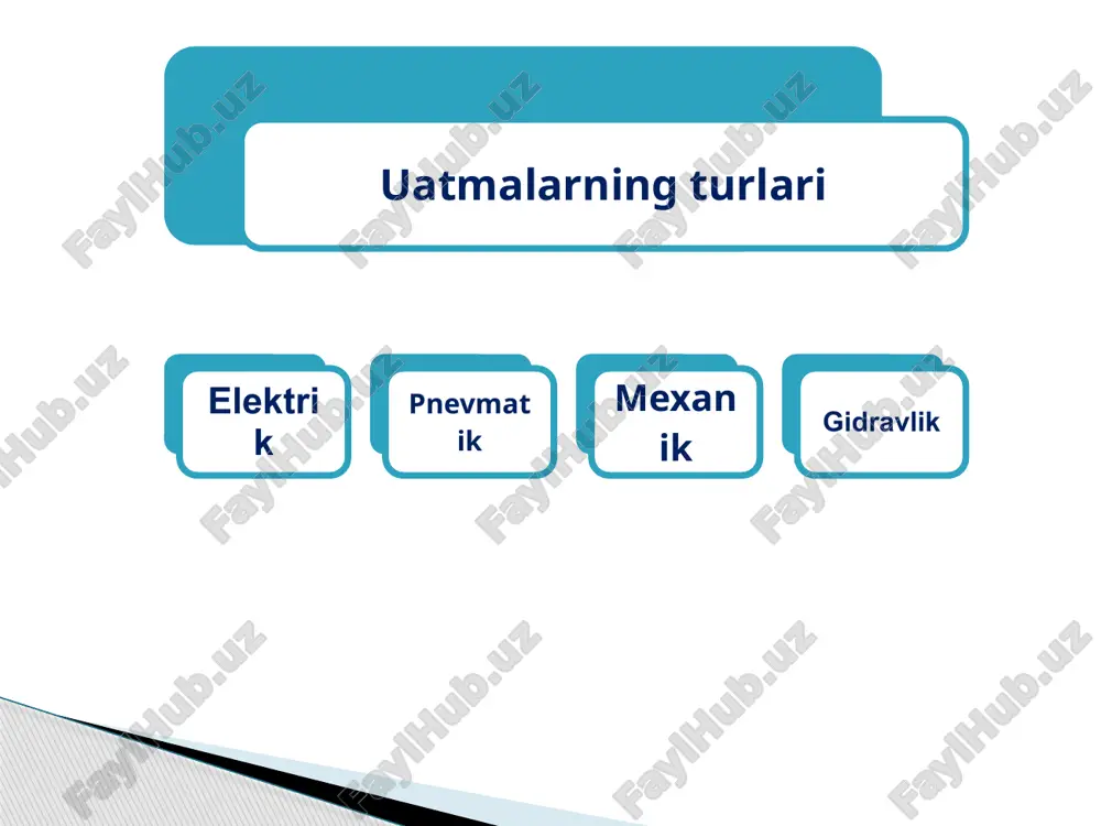 uzatmalar. mexanik uzatmalarga doir umumiy tushunchalar - Page 4