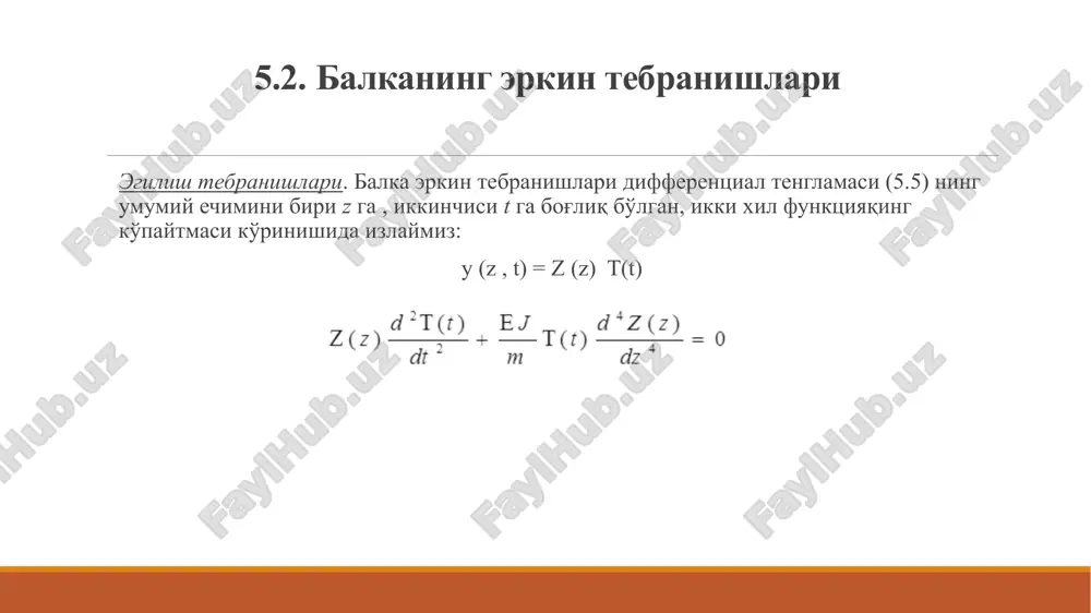 erkinlik darajasi ikkita va uchta bo'lgan sistemalar - Page 4