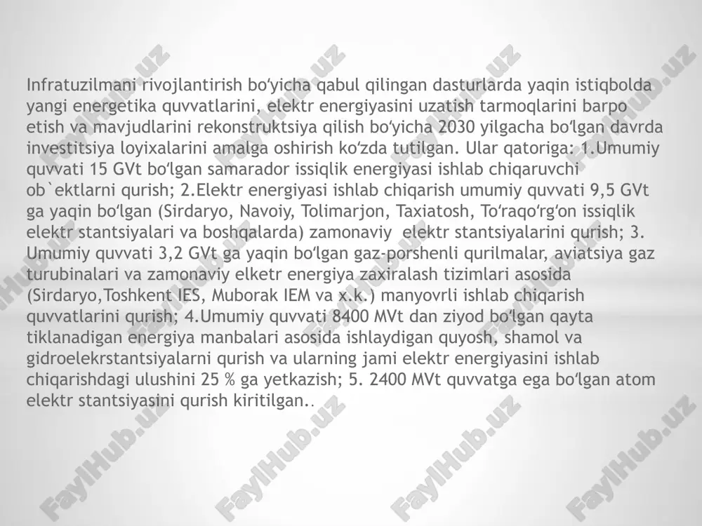oʻzbekiston energetikasining rivojlanishi va kelajagi - Page 4